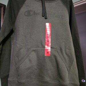 Army green champion  hoodie